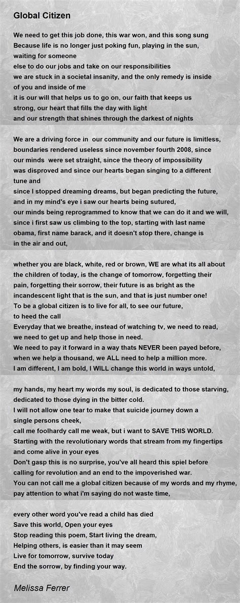 crizen poen|Citizen: “You are in the dark, in the .